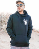 OCEAN KEEPS US SANE HOODIE BLACK